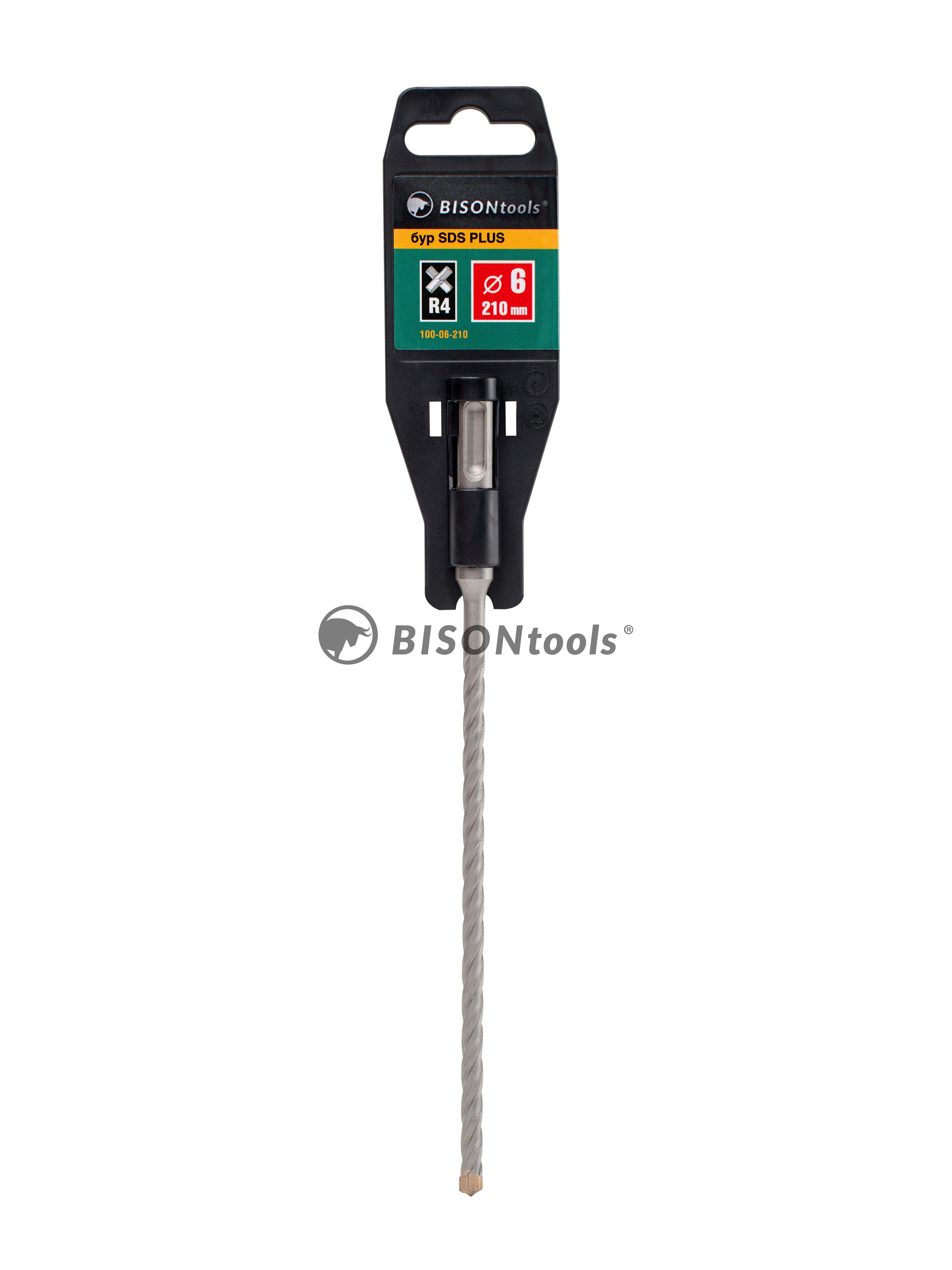 БУР SDS PLUS Bisontools 12Х410мм 4-Pow